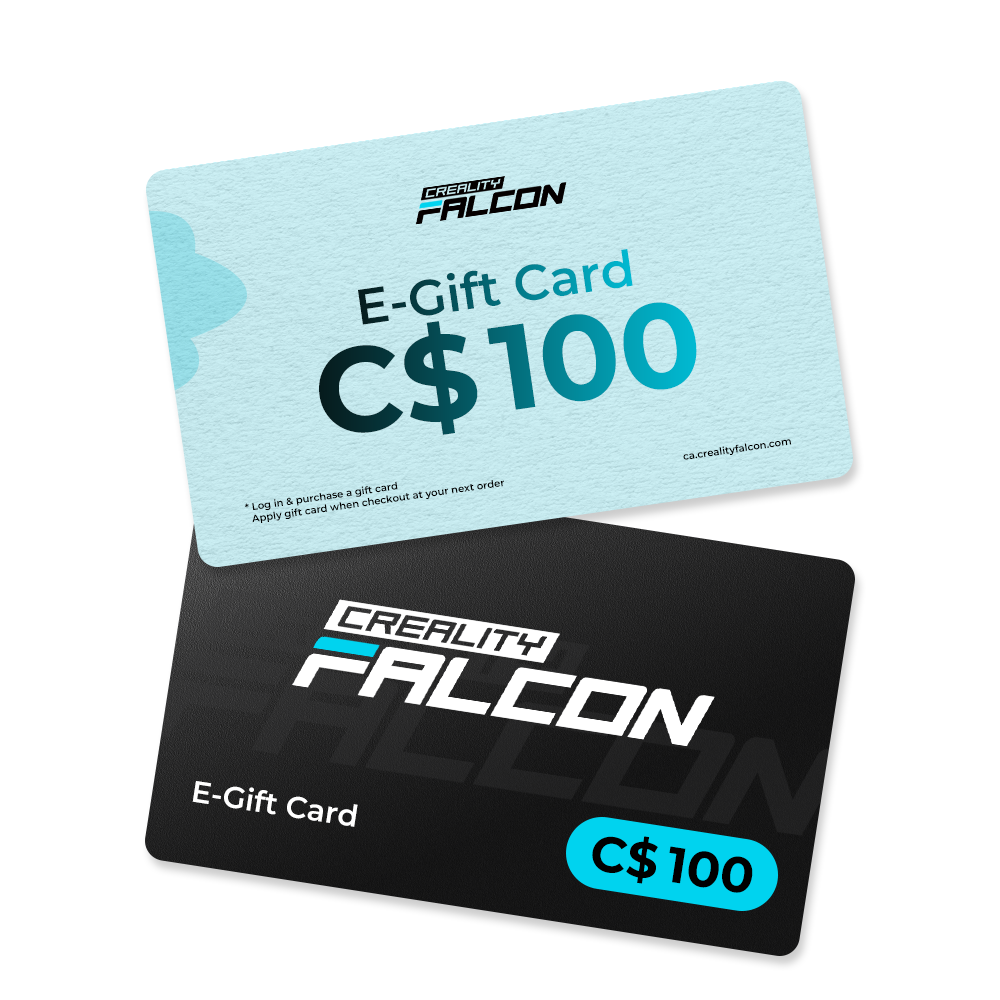 CrealityFalcon May Special Gift Card (Auto 10% Off) CrealityFalcon May Special Gift Card (Auto 10% Off)