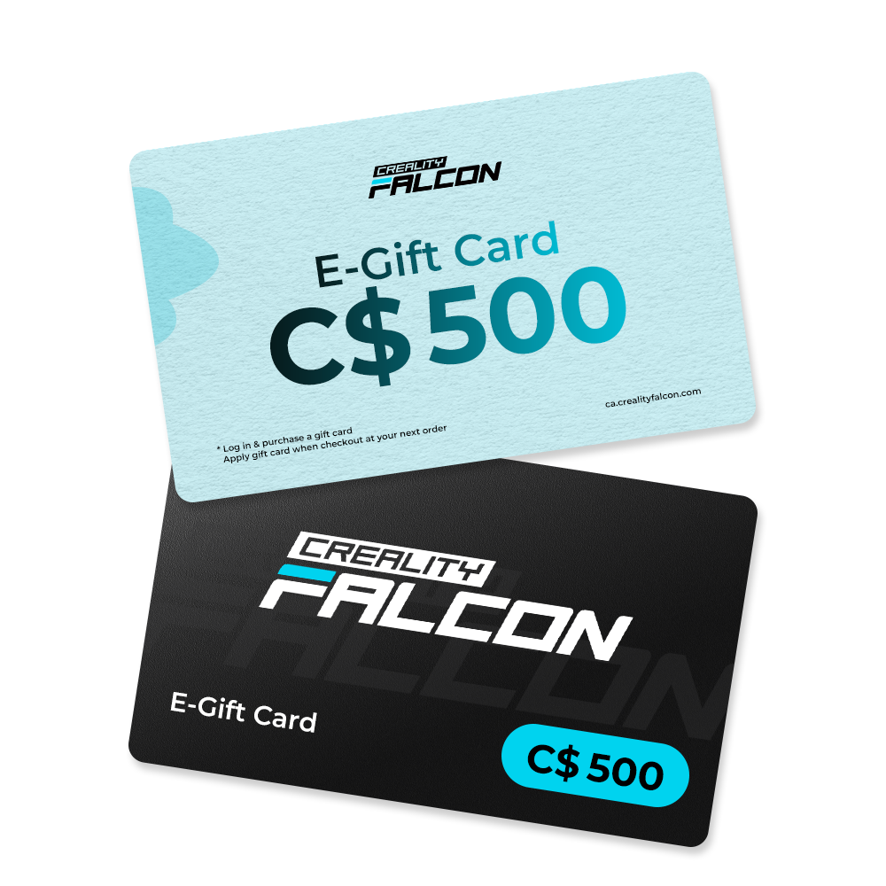 CrealityFalcon May Special Gift Card (Auto 10% Off) CrealityFalcon May Special Gift Card (Auto 10% Off)