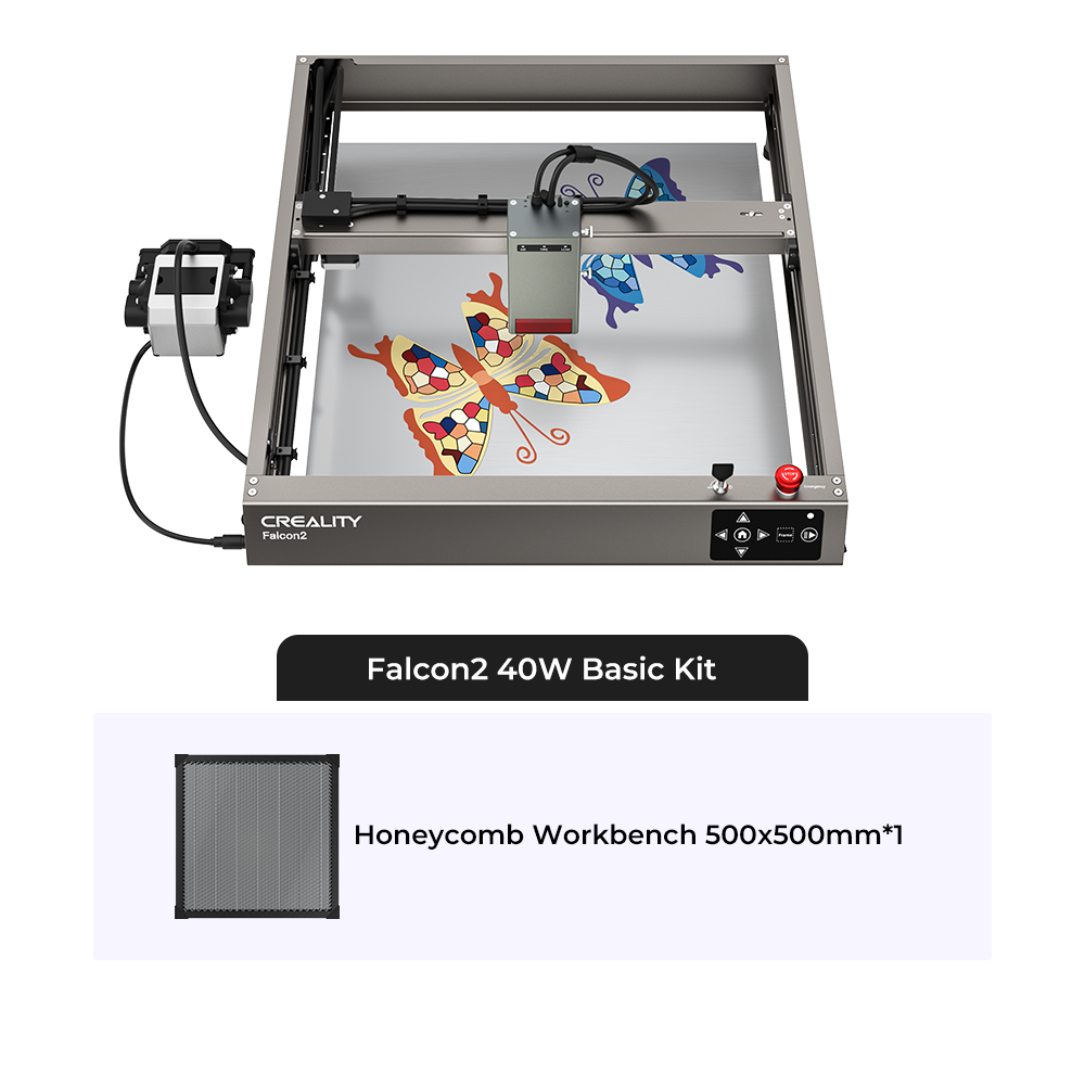 Falcon2 40W Laser Engraver and Cutter Basic Kits