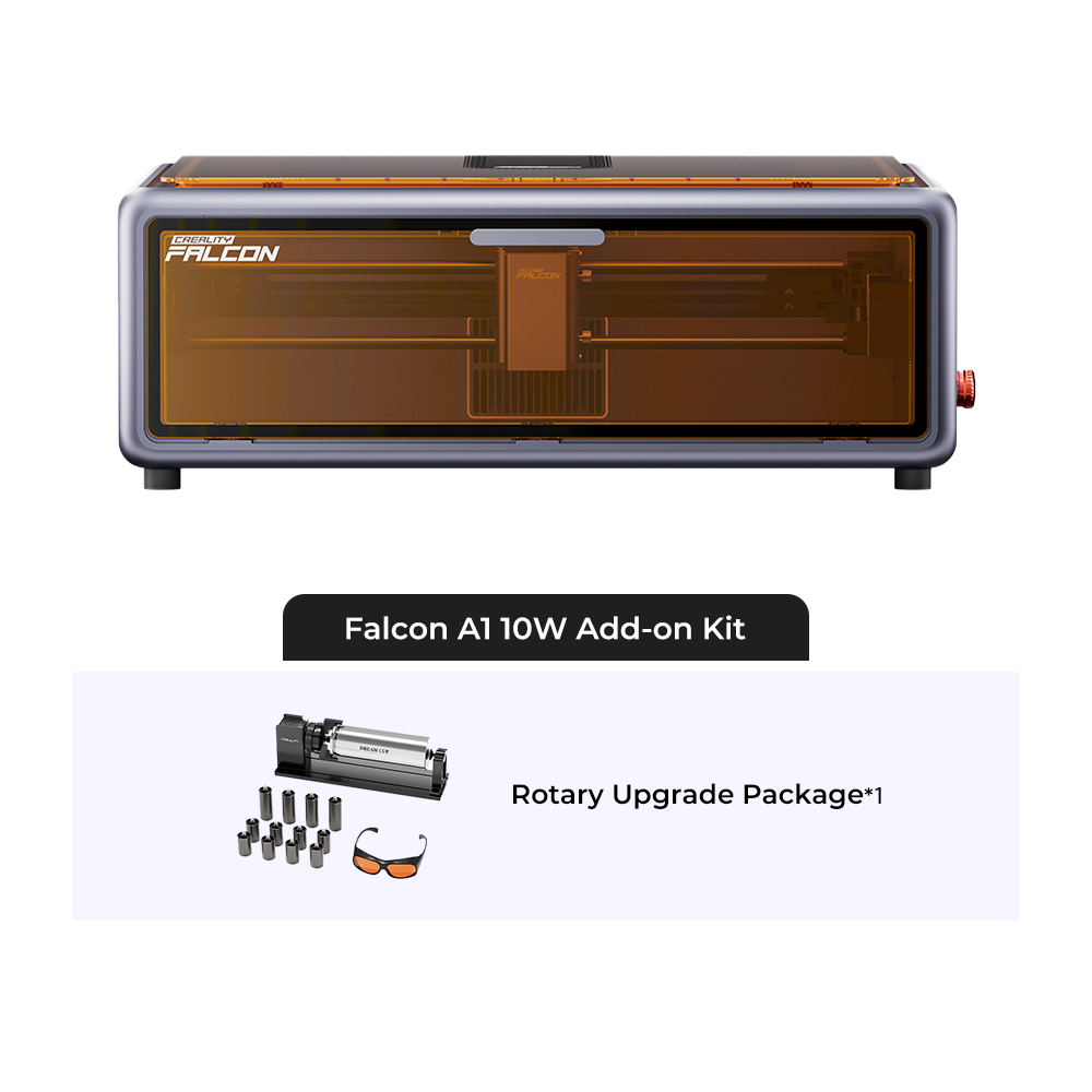 Falcon A1 10W Enclosed Laser Engraver and Cutter Add-on Kit