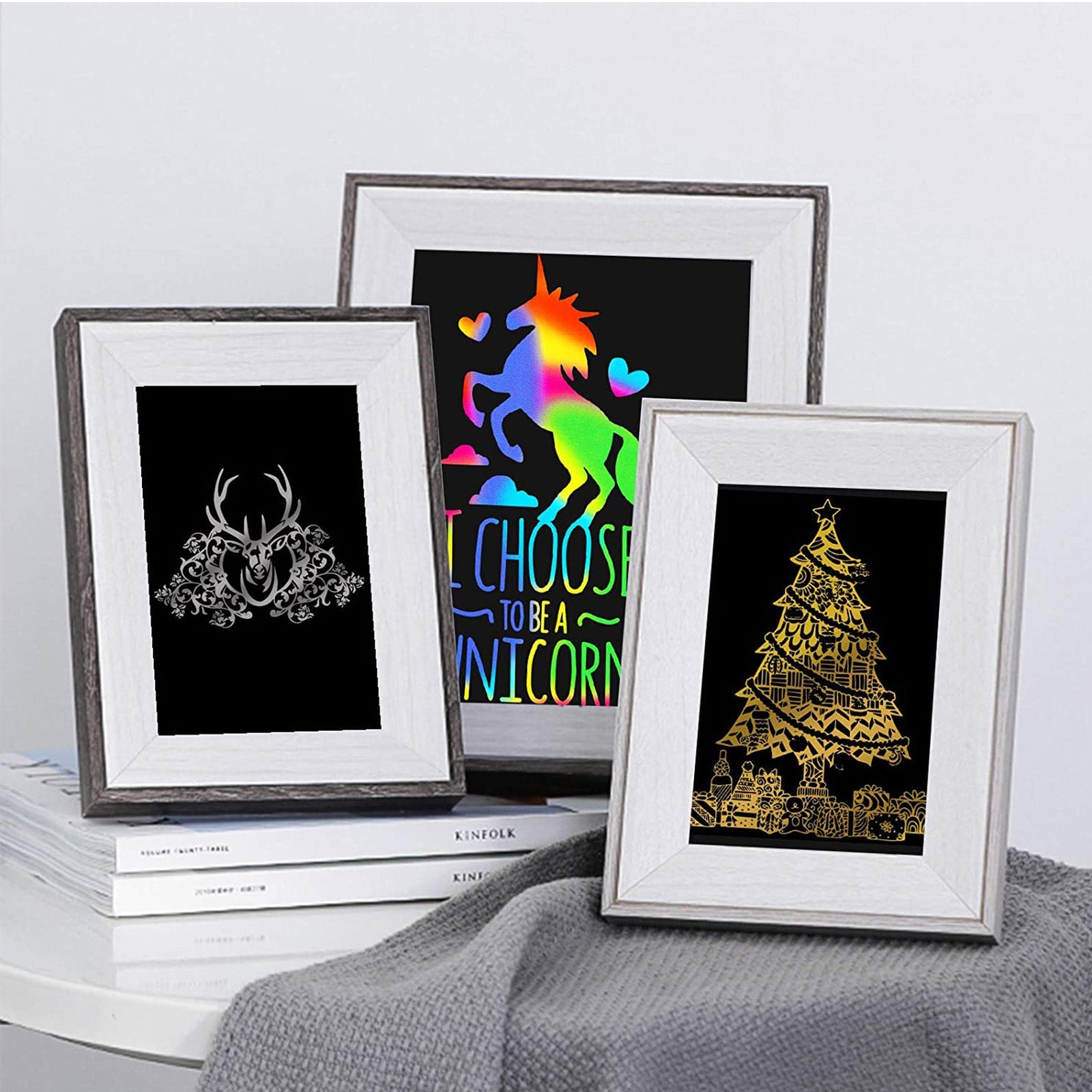 A4 Gold Silver Scratch Paper for Laser Engraving - Pack of 40pcs A4 Gold Silver Scratch Paper for Laser Engraving - Pack of 40pcs
