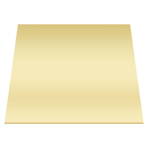 6Pcs Brass Sheet Thick 6" x 6" 14/24 Gauge(2mm/0.5mm)
