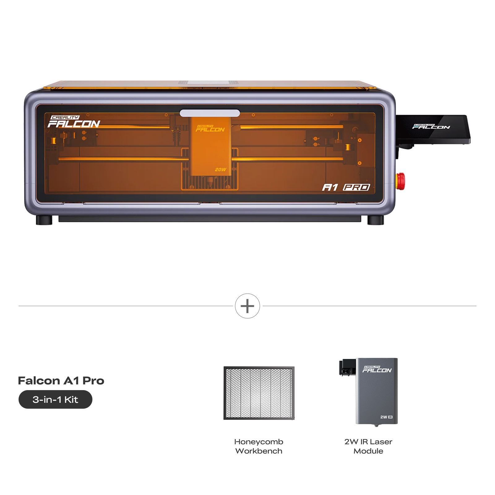 Creality Falcon A1 Pro 20W Dual-laser Engraver Add on Kit