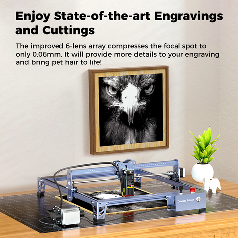 Creality Falcon Pro 10W CR-Laser Engraver & Cutter All in One Kit