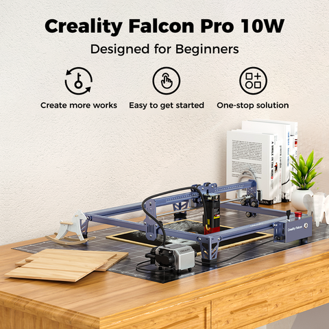Creality Falcon Pro 10W CR-Laser Engraver & Cutter All in One Kit