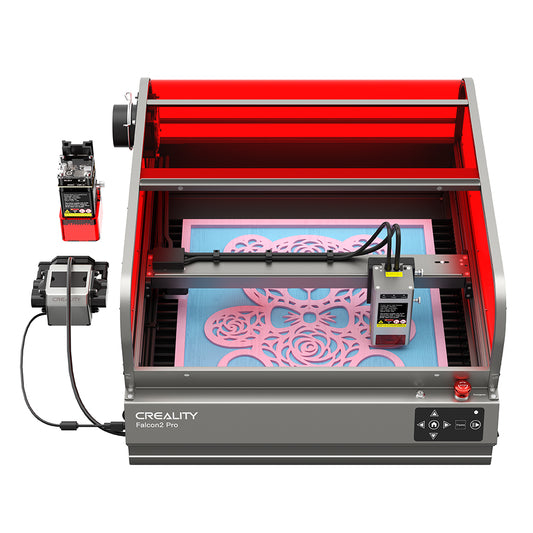 Falcon2 Pro 40W and 22W Enclosed Laser Engraver and Cutter 1000