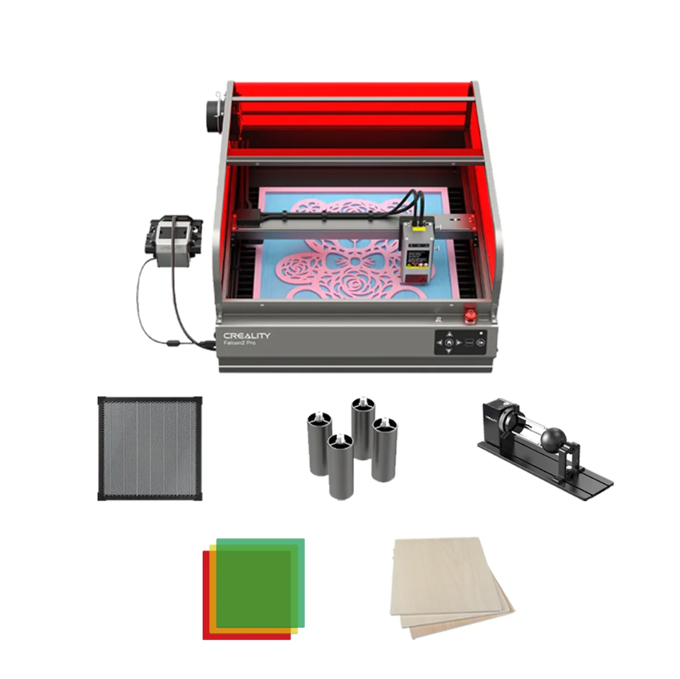Creality Falcon2 Pro 22W Enclosed Laser Engraver and Cutter All in One Kit