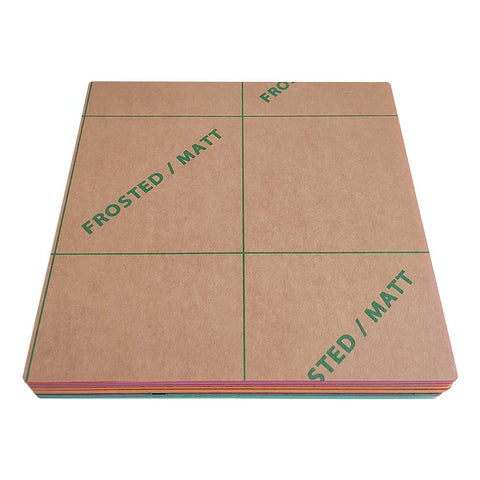 6'' Frosted Acrylic Sheets 20 Pack