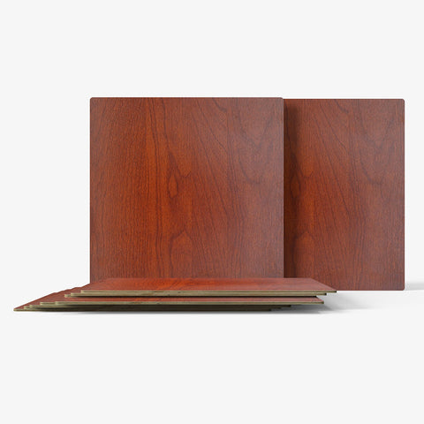 6'' Red Rosewood Plywood Sheets 20 Pack