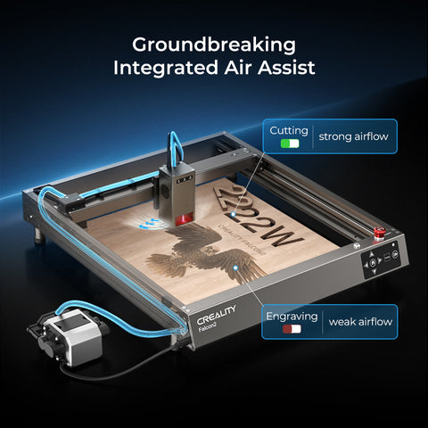 Creality Falcon2 22W Laser Engraver and Cutter Clean Kit