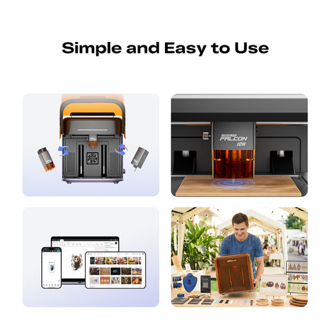 Creality Falcon A1C Home Clean Kit | AI Camera Version