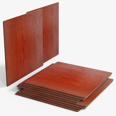 6'' Red Rosewood Plywood Sheets 20 Pack
