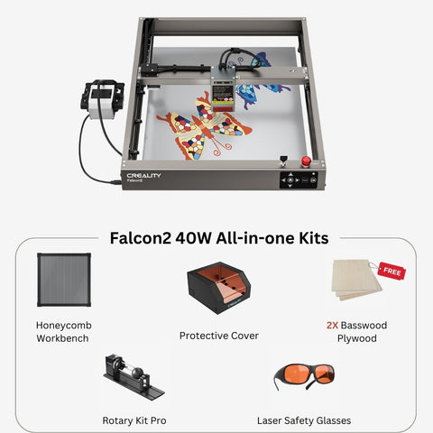 Falcon2 40W Laser Engraver and Cutter