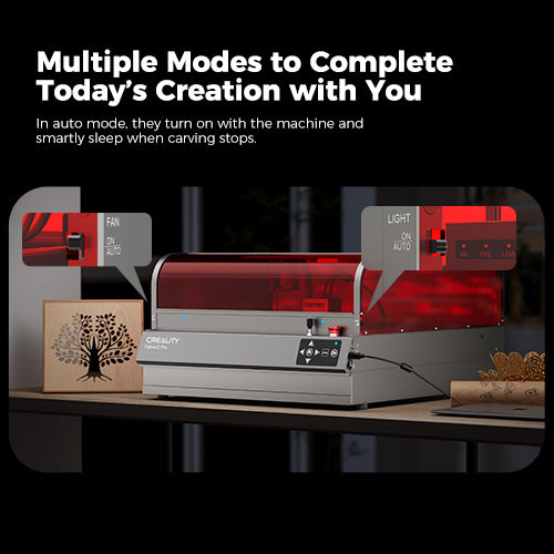 Creality Falcon2 Pro 22W Enclosed Laser Engraver and Cutter