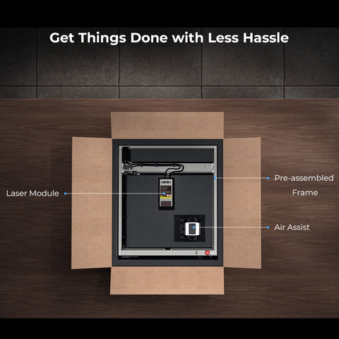 Creality Falcon2 40W Laser Engraver and Cutter Clean Kit