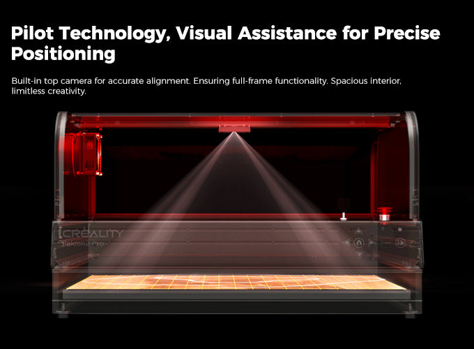Creality Falcon2 Pro 40W Enclosed Laser Engraver and Cutter All in One Kit