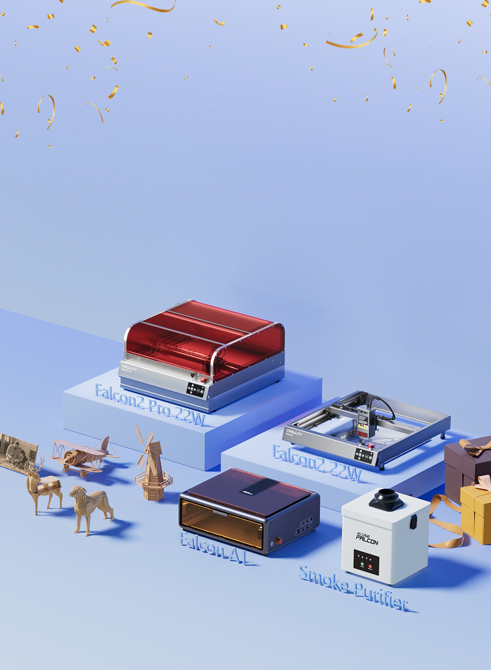 Create Freely with Falcon Laser in Every Field