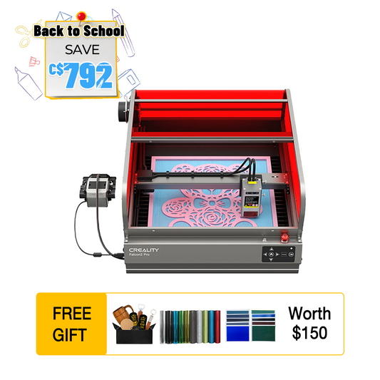 Falcon2 Pro 40W Enclosed Laser Engraver and Cutter 1000