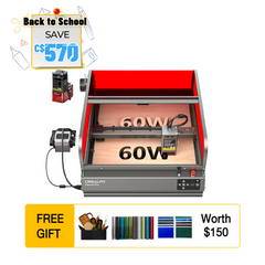 Falcon2 Pro 40W and 22W Enclosed Laser Engraver and Cutter