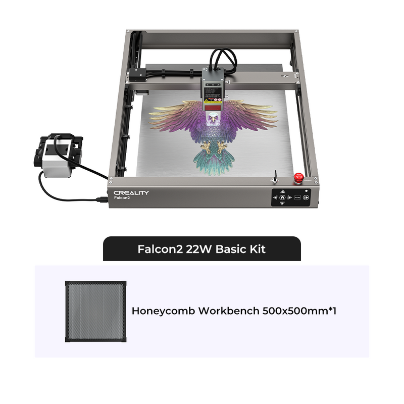 Creality Falcon2 22W Laser Engraver and Cutter Basic Kit