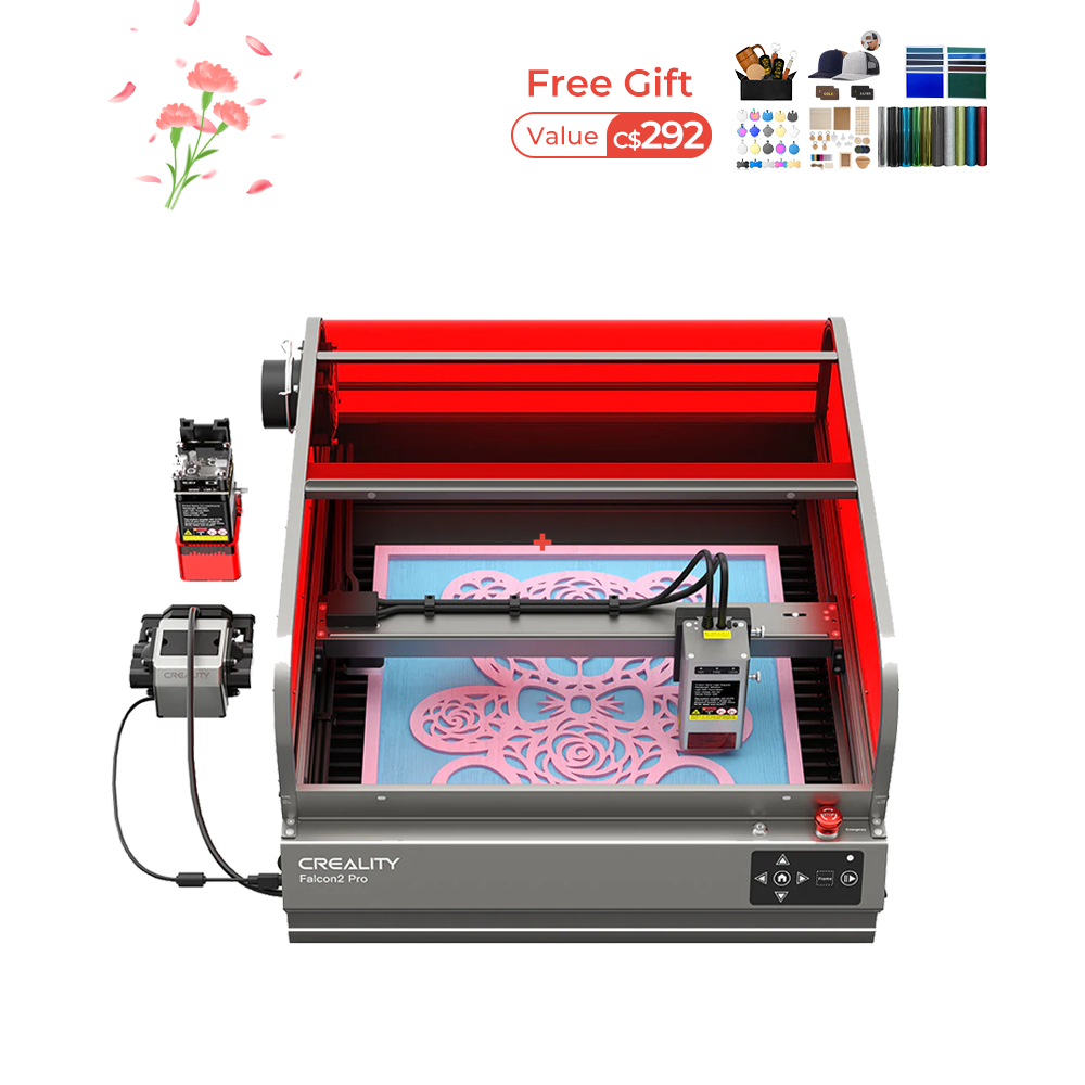 Falcon2 Pro 40W and 22W Enclosed Laser Engraver and Cutter