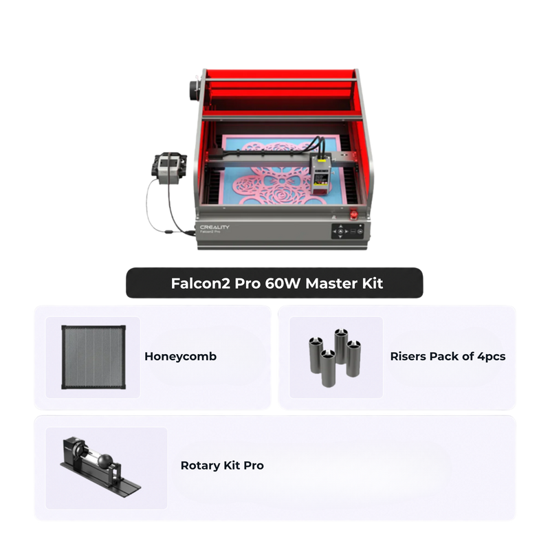 Creality Falcon2 Pro 60W Laser Cutter and Engraver Master Kit