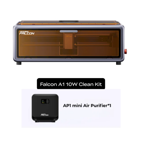 Creality Falcon A1 10W Enclosed Laser Engraver and Cutter Clean Kit