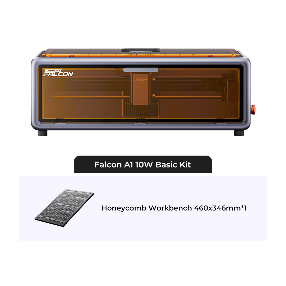 Creality Falcon A1 10W Enclosed Laser Engraver and Cutter Basic Kit