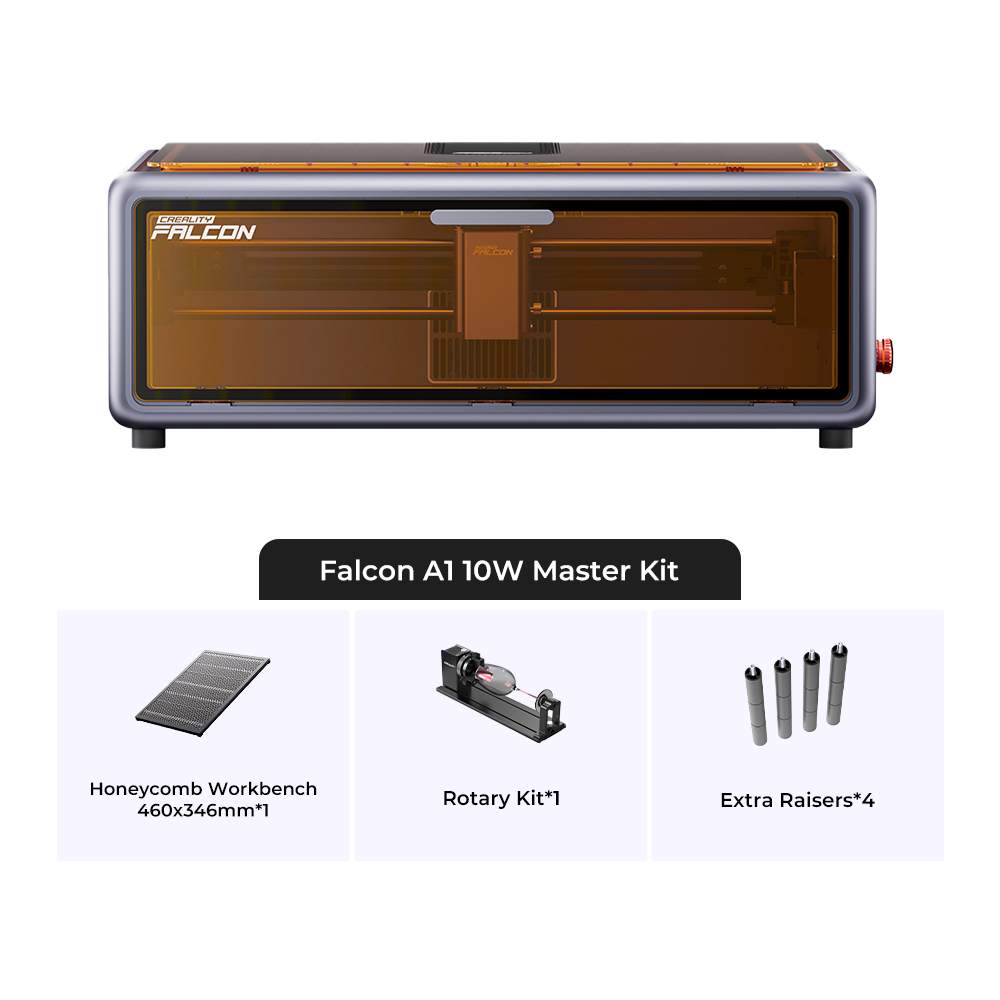 Falcon A1 10W Enclosed Laser Engraver and Cutter