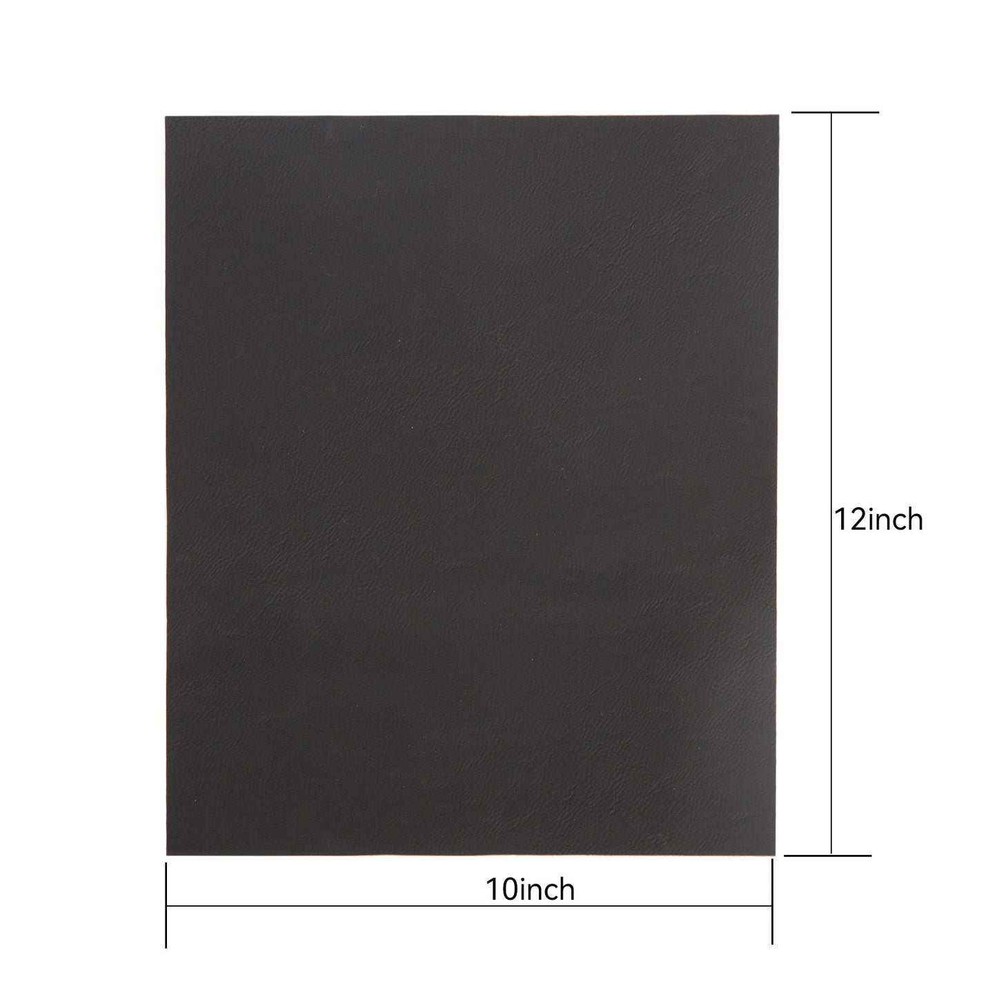 Leather Repair Patch Self 10x12" for Falcon Laser Engraving and Cutting - Pack of 4pcs-Black