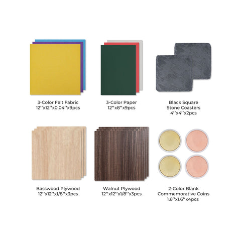 Multi-Material Starter Pack (30pcs) AI Intelligent Identification