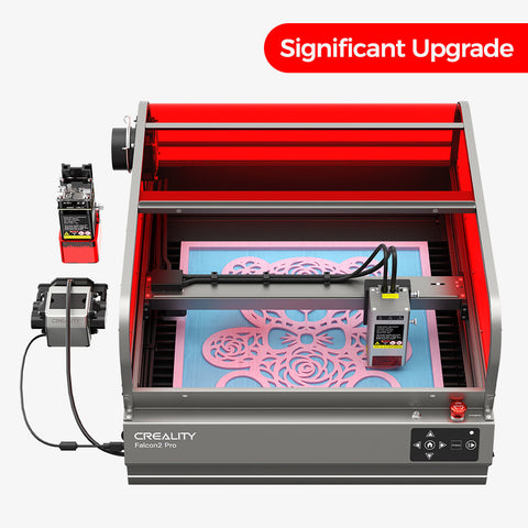 Falcon2 Pro 40W Enclosed Laser Engraver and Cutter Creative Kits