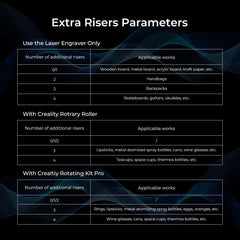 10W & 5W CR-Laser Falcon Engraver Riser